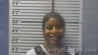 Mugshot of Asia Goudy booked in Jones County, Mississippi on August 16, 2026