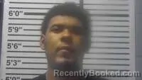 Mugshot of Javon Buxton booked in Jones County, Mississippi on August 16, 2026