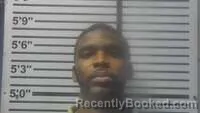 Mugshot of Tovian Gallaspy booked in Jones County, Mississippi on August 19, 2026