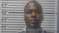 Mugshot of Damion White booked in Jones County, Mississippi on August 21, 2026
