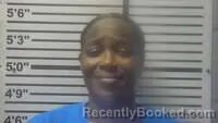 Mugshot of Tomeka Meadows booked in Jones County, Mississippi on August 21, 2026
