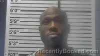 Mugshot of Brandon Hailes booked in Jones County, Mississippi on August 22, 2026