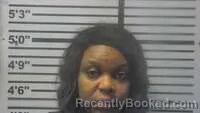 Mugshot of Sylvashia Mcdonald booked in Jones County, Mississippi on August 23, 2026