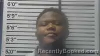 Mugshot of Tyrek Spencer booked in Jones County, Mississippi on August 23, 2026