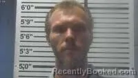 Mugshot of Zachary Brickhouse booked in Jones County, Mississippi on August 25, 2026