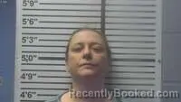 Mugshot of Courtney Downes booked in Jones County, Mississippi on September 1, 2026