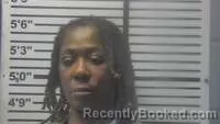 Mugshot of Angela Hunter booked in Jones County, Mississippi on September 2, 2026