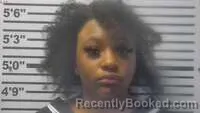 Mugshot of Talyreia Lewis booked in Jones County, Mississippi on September 3, 2026