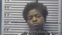 Mugshot of Kimyata Weeks booked in Jones County, Mississippi on September 24, 2026