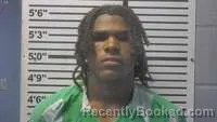 Mugshot of Jayzion Gray booked in Jones County, Mississippi on September 27, 2026