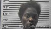 Mugshot of Princess Gammage booked in Jones County, Mississippi on September 27, 2026