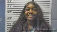 Mugshot of Kamari Riley booked in Jones County, Mississippi on October 2, 2026