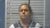 Mugshot of Heather Lewis booked in Jones County, Mississippi on October 3, 2026