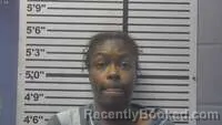Mugshot of Shamonica Strickland booked in Jones County, Mississippi on October 3, 2026