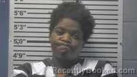 Mugshot of Kimyata Weeks booked in Jones County, Mississippi on October 7, 2026