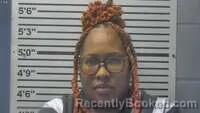 Mugshot of Reghonda Mccoy booked in Jones County, Mississippi on October 7, 2026