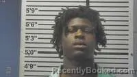 Mugshot of Trevino Thomas booked in Jones County, Mississippi on October 8, 2026