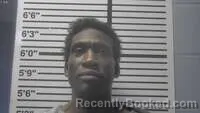 Mugshot of Donterrio Evans booked in Jones County, Mississippi on October 11, 2026