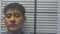 Mugshot of Berzain Beltran booked in Jones County, Mississippi on October 16, 2026