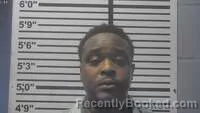Mugshot of Darryon Rhodes booked in Jones County, Mississippi on October 17, 2026