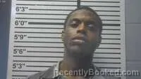 Mugshot of Malik Newell booked in Jones County, Mississippi on October 17, 2026