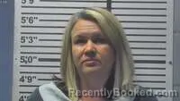 Mugshot of Christy Hodge booked in Jones County, Mississippi on October 20, 2026