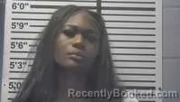 Mugshot of Nia Stephens booked in Jones County, Mississippi on October 23, 2026