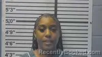 Mugshot of Koriyunna Arrington booked in Jones County, Mississippi on October 24, 2026