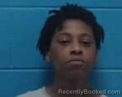 Mugshot of Angel Jovetta Parker booked in Kemper County, Mississippi on August 17, 2026