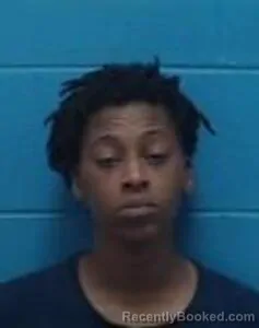 Mugshot of Angel Jovetta Parker booked in Kemper County, Mississippi on August 6, 2026