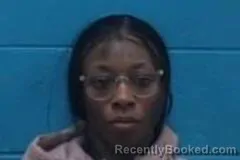 Mugshot of Kembriocha Kemsha Brown booked in Kemper County, Mississippi on October 20, 2026