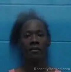 Mugshot of KEANNA LASHA RUFFIN booked in Kemper County, Mississippi on July 8, 2026