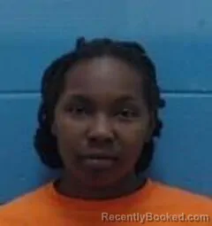 Mugshot of Kaniya Lageorgous Thomas booked in Kemper County, Mississippi on August 24, 2026