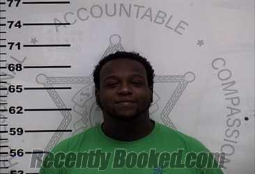 Booking photo from Lafayette County, Mississippi