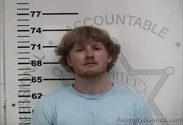 Mugshot of HUDSON WILLIAM TRAEGER booked in Lafayette County, Mississippi on March 19, 2026