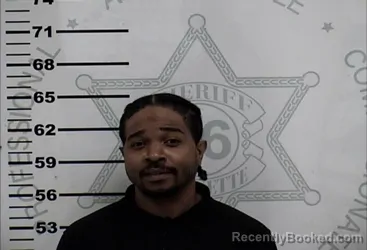 Mugshot of DARIUS DEMETRIE MITCHELL booked in Lafayette County, Mississippi on March 19, 2026