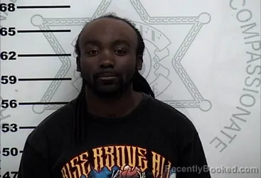 Mugshot of TREVION DEMONTE RICE booked in Lafayette County, Mississippi on March 20, 2026