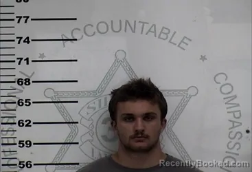 Mugshot of CARSON JAMES WOODSIDE booked in Lafayette County, Mississippi on March 22, 2026