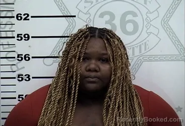 Mugshot of SHAKYRA ALICIA JONES booked in Lafayette County, Mississippi on March 23, 2026