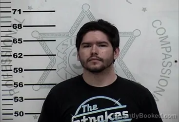 Mugshot of MATTHEW GAGE SPELL booked in Lafayette County, Mississippi on April 3, 2026