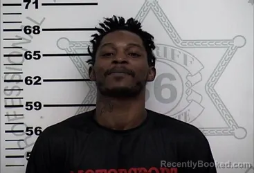 Mugshot of DERRICK DEWAYNE SANFORD booked in Lafayette County, Mississippi on April 20, 2026