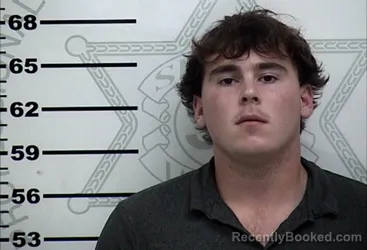 Mugshot of EVAN JOHN GOADE booked in Lafayette County, Mississippi on April 25, 2026