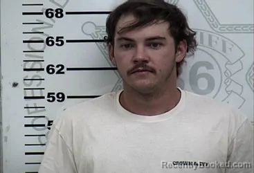 Mugshot of DALTON LUKE GADD booked in Lafayette County, Mississippi on May 3, 2026