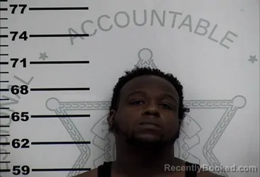 Mugshot of JUTERRIOUS JAVONTE BANKS booked in Lafayette County, Mississippi on May 5, 2026