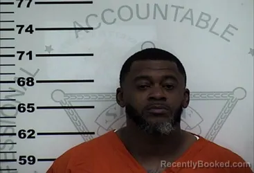 Mugshot of COREY DANTRELL JOHNSON booked in Lafayette County, Mississippi on May 13, 2026