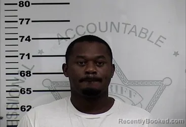 Mugshot of MONDELLO LEE HOLMAN booked in Lafayette County, Mississippi on June 5, 2026