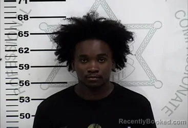 Mugshot of BRAYLON MALIK THOMAS booked in Lafayette County, Mississippi on June 19, 2026