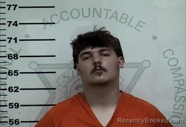 Mugshot of EVAN DAVID ALLEN booked in Lafayette County, Mississippi on June 20, 2026