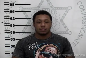 Mugshot of ANTHONY JEROME FUNCHESS booked in Lafayette County, Mississippi on June 21, 2026