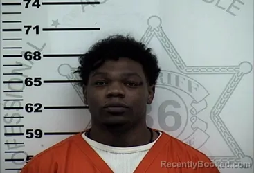 Mugshot of TYRELL TYSEAN STIGLER booked in Lafayette County, Mississippi on June 29, 2026